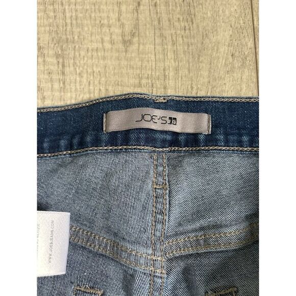 Joes Jeans High-Rise Freya Womens Denim Jeans Size 26 Medium Wash Frayed Hem - Picture 3 of 4